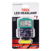 Falcon Eye - Headlamp Flashlight Trek - 330lm - USB-C - Rechargeable - Dual Power System - Green - FHL0034