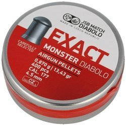 JSB - Diabolo Exact Monster Pellets - 4.52 mm - 400 pcs - 546278-400