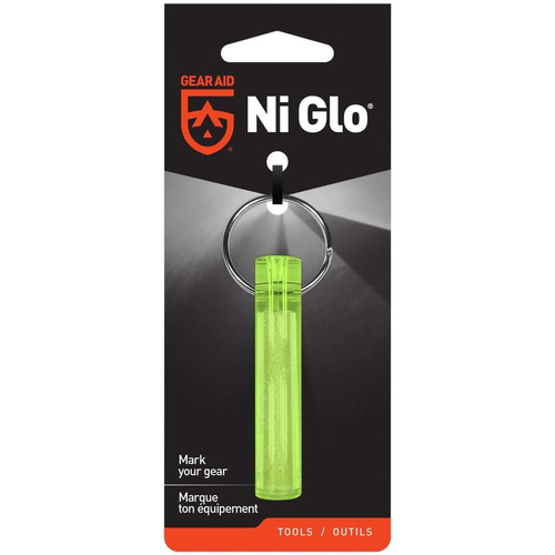 Ni-Glo - Key Ring Gear Marker - Polymer - Crystal Clear - 91500