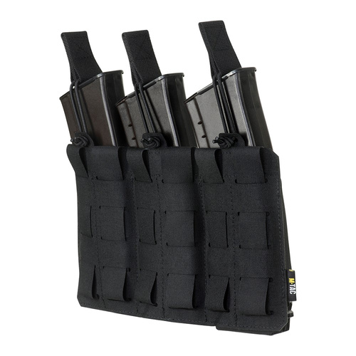 M-Tac - Cargo Pouch Triple Elite Laser Cut for AR / AK magazines - Cordura - Black - 10145102
