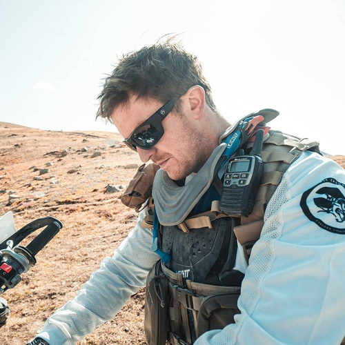 Magpul - Apex Eyewear Ballistic Glasses - Black Frame / Gray-Green Lens - Polarised - MAG1130-1-001-1900