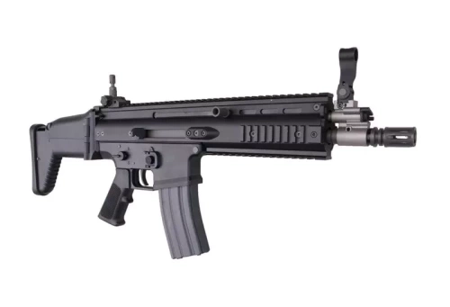 WE - ASG Replica MK16 MOD 0 Open Bolt - Black - WET-02-001802