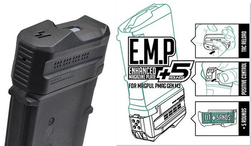 Strike Industries - Enhanced Magazine Plate +5 PMAG M3 - FDE - SI-EMP+5-FDE