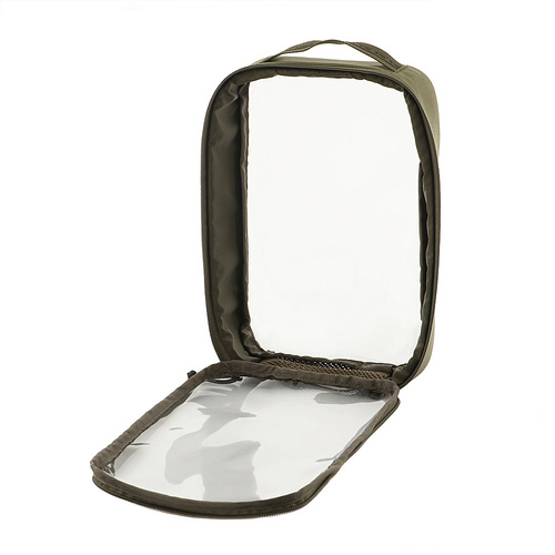M-Tac - Elite Large Clear Pouch - 30 x 19 cm - Ranger Green - 10147023-L