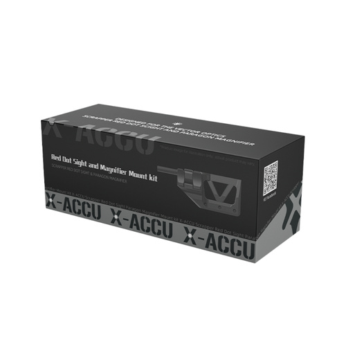 Vector Optics - Elevated Mount for Scrapper and Paragon Sights and Magnifiers - Black - XASR-RM02