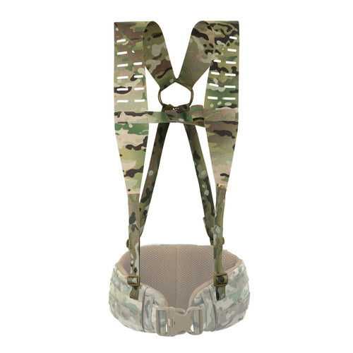 M-Tac - Laser Cut Tactical Belt Suspenders - MultiCam - 10255008