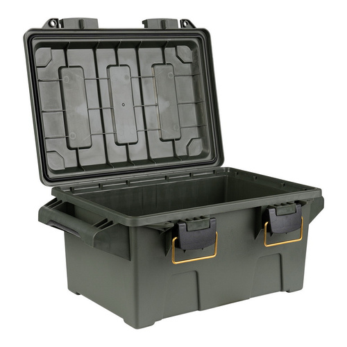 Fosco Industries - Utility Ammo Box Compact - 18.5 L - Polymer - Green - 465204