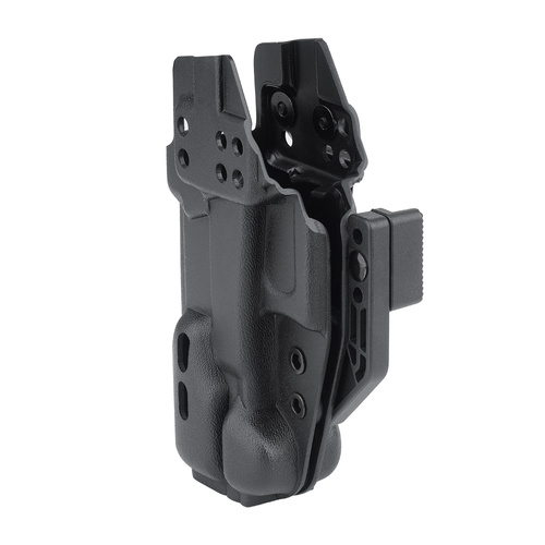 DOUBLETAP GEAR - Kydex IWB Symbiont Internal Holster - Glock 19 - Black