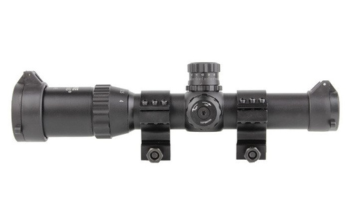 ASG - 1-4x24 Short Dot Sight - Illuminated reticle - 19214