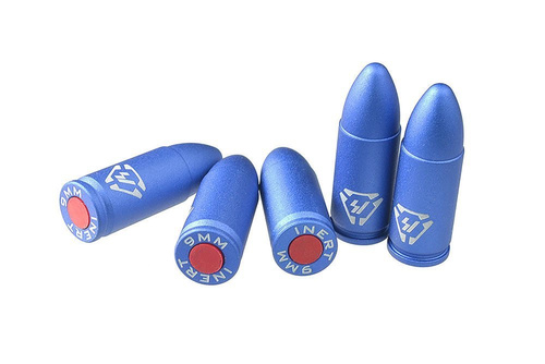 Strike Industries - Aluminum Dummy Round - 9x19mm Para - SI-DR-AL-9MM-BLU