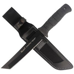 Muela - Tactical Knife - X50CrMoV15 - Black - TANTO-19N