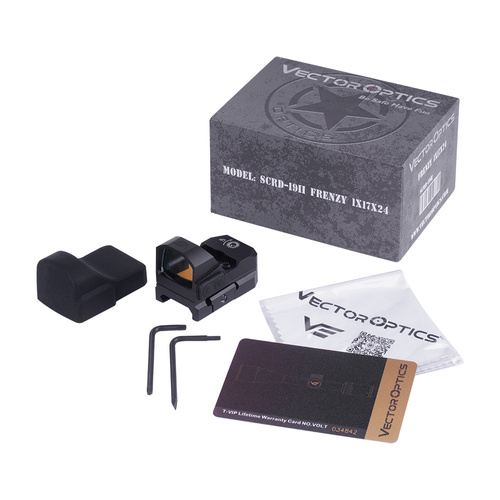 Vector Optics - Frenzy 1x17x24 Red Dot Sight - 3 MOA - Picatinny / Weaver - SCRD-19II