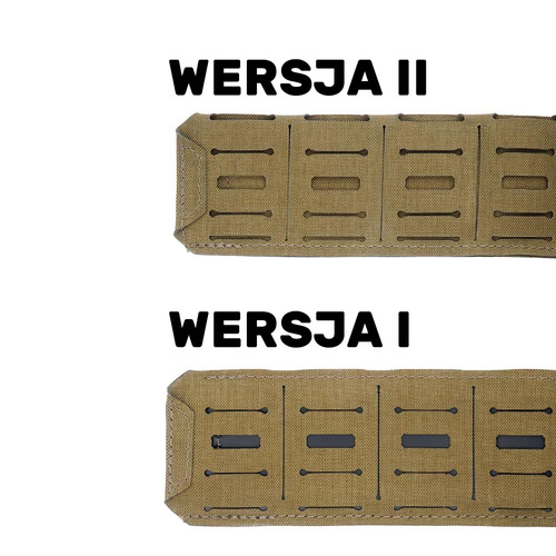 Bayonet - SUPPRESSOR Tactical Belt with MOLLE Overlay - AustriAlpin COBRA® ProStyle 18kN - 44 mm - Coyote Brown