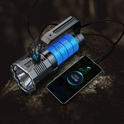 Fenix - LED Rechargeable Flashlight - 21000 lm - 4000 mAh - LR60R
