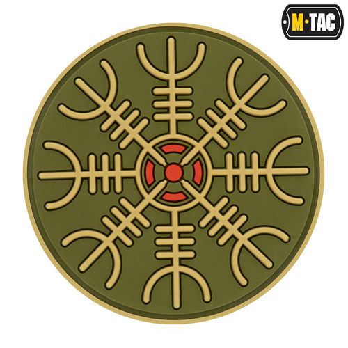 M-Tac - Egeshelm 3D PVC Patch - Olive - 51221001
