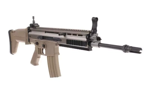 WE - AEG Replica of SCAR-L MK16 MOD 0 Carbine - Tan - WET-01-005926