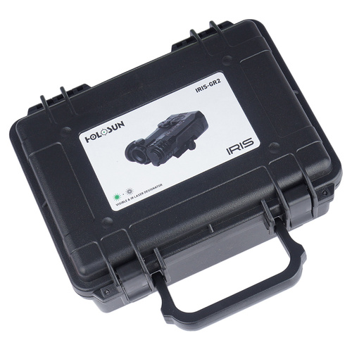 Holosun - Iris-2 Laser Target Indicator - Aluminum - Green/IR laser - Black - IRIS-GR2