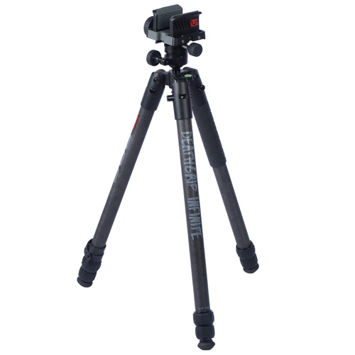 BOG - Shooting Tripod Deathgrip Infinite CF - Carbon Fiber - Arca Swiss Rail - Black - 1163389