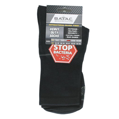 BATAC - Classic Socks - Black - CL-01