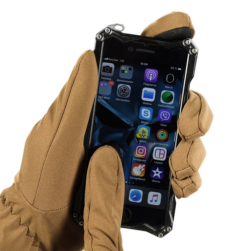 M-Tac - Winter Softshell Gloves - Coyote - 90010005