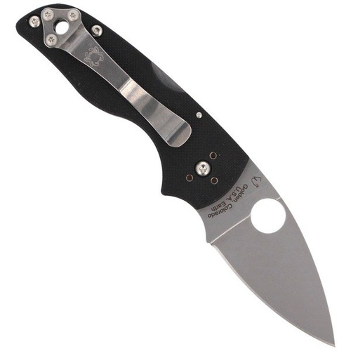 Spyderco - Lil' Native® G-10 Black Mid Back Lock Knife - C230MBGP