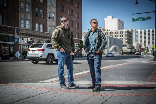 Helikon - Greyman Tactical Jeans Slim® - Denim Blue - SP-GJS-DD-31