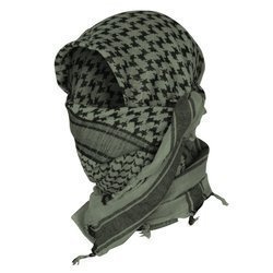 Mil-Tec - Head Scarf Shemagh Arafat - Cotton - Green-Black - 12610000