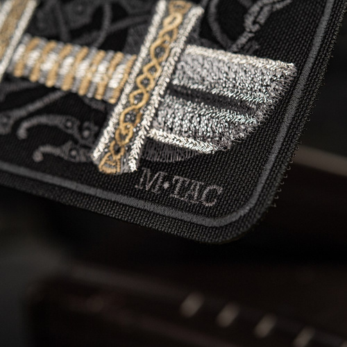 M-Tac - Viking Sword Patch - Embroidery - Black - 51332000