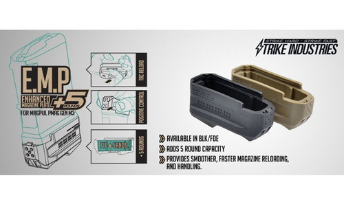 Strike Industries - Enhanced Magazine Plate +5 PMAG M3 - FDE - SI-EMP+5-FDE
