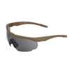 SwissEye - Ballistic Glasses Blackhawk With Visor Set - Brown Frame - 40422