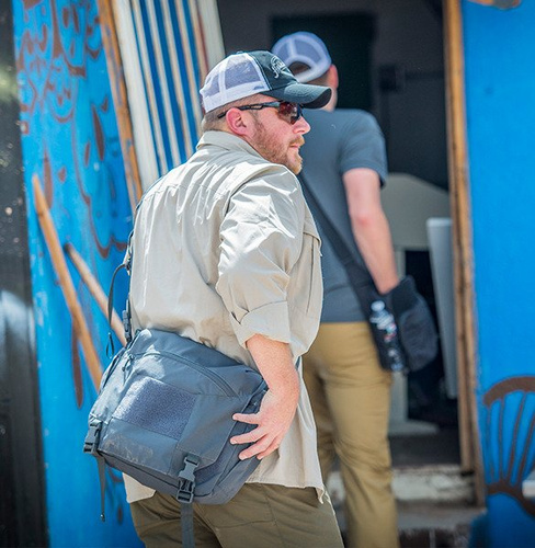 Helikon - Urban Courier Bag Large® - Nylon - Melange Blue - TB-UCL-NL-M2