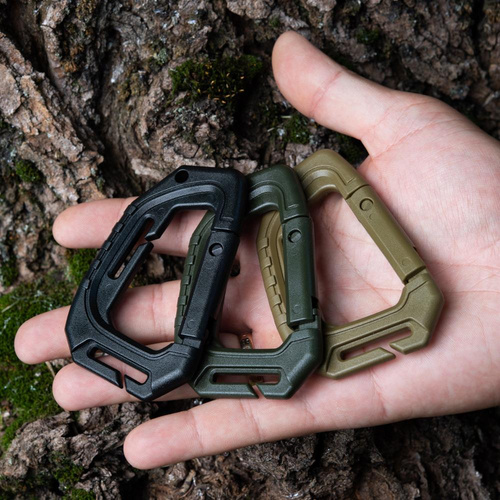 M-Tac - Tactical Carabiner - Olive - MTC-TCTCRBNR-OD