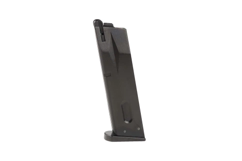 WE - Low-Cap Gas Magazine for M9/M92F Replicas - 25 rounds - Black - WET-05-014312