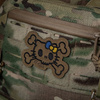 M-Tac - Kitty Contour Patch - Embroidery - Yellow and Blue Bow - Coyote - 51386205