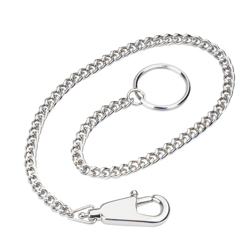 Mil-Tec - Nickel-Plated Knife Key Chain - Silver - 15450018