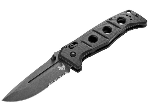 Benchmade - Folding Knife Adamas - CPM CruWear - Black - 275SGY-1