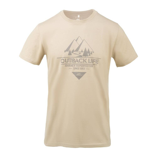 Helikon - T-shirt Outback Life - Taiga Green - TS-OBL-CO-09