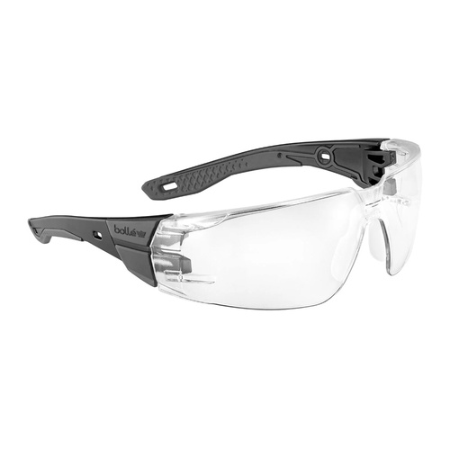 Bolle Safety - Safety Glasses RUSH+ 2.0 - EN ISO 16321-1 - Hydrophobic - HD - RUSPMN13E