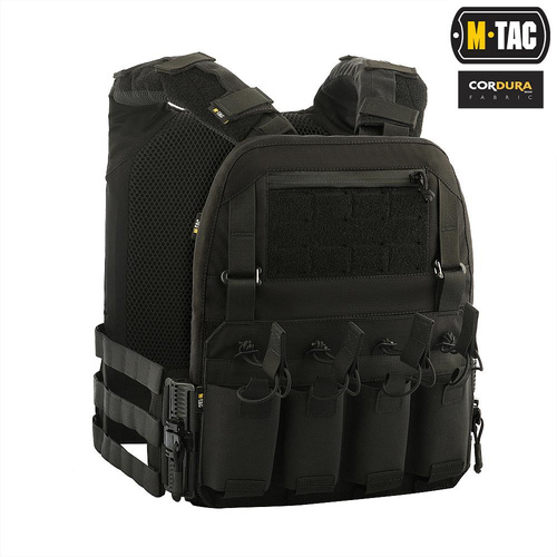 M-Tac - Plate Carrier Cuirass QRS XL Tactical Vest - Black - 10180002