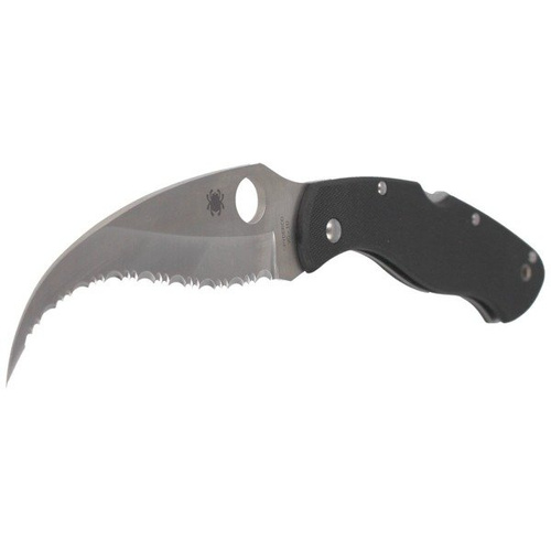 Spyderco - Civilian™ G-10 Black Knife - C12GS
