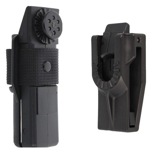 ESP - Hardened expandable baton with holder - 18" - Extra Grip handle - Chrome - EXB-18H CHR BH-54