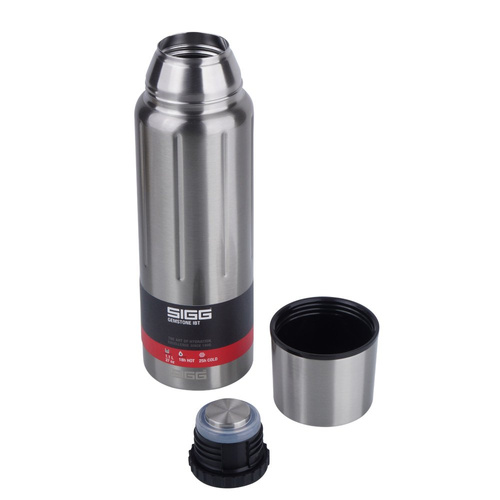 SIGG - Gemstone IBT Selenite Thermo Flask - 1.1 L - Stainless - 8736.10