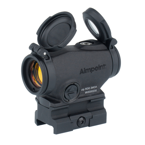 Aimpoint - Duty RDS Red Dot with Picatinny Mount - 2 MOA - 39 mm High - 200759
