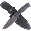 Lion Steel - Tactical Black Micarta / Black Blade Knife - Steel - T5B MI