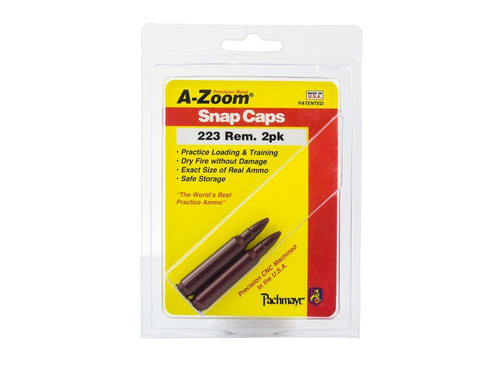 - A-Zoom Aluminum Snap Cap - Cal. .223 - 2 pcs - Black - 12222