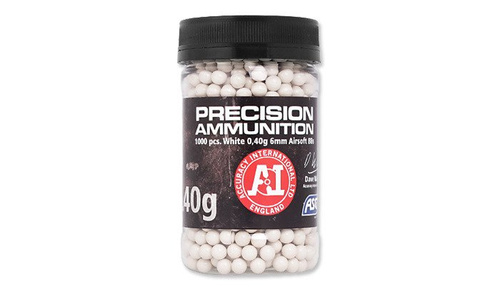 ASG - Airsoft BB Pellets Precision Ammunition Heavy - 0.40 g - 1000 rds - Bottle - 18413
