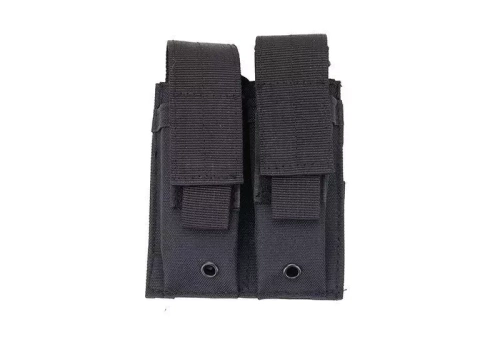 GFC Tactical - Double Pistol Magazine Pouch - MOLLE - Nylon - Black - GFT-19-001406