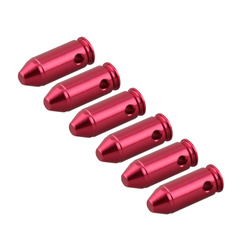 GunPany - Gun Snap Caps - .40 S&W - Aluminum - 6 pieces - Red - SCSC-09