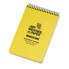 Modestone - Waterproof Notebook - 96 x 148 mm - 50 Sheets - Yellow - A34