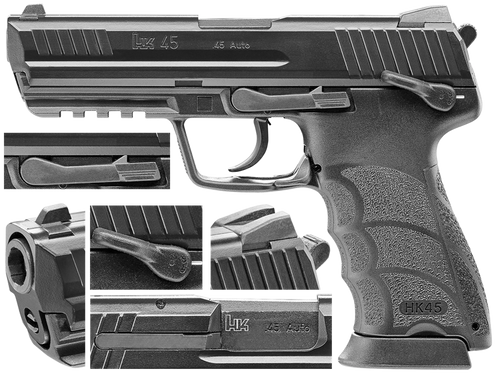 Umarex - Airsoft pistol replica Heckler&Koch HK45 - GBB - 2.6365